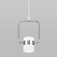 Подвесной светильник Eurosvet 50165/1 LED хром/белый