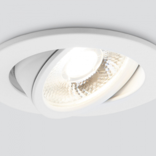 Встраиваемый светильник Elektrostandard 15272/LED 5W 4200K WH белый фото 3