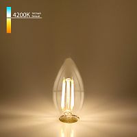 Светодиодная лампа Elektrostandard Свеча BLE1412 7W 4200K E14 (C35 прозрачный) (BLE1412)