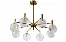 Люстра на штанге Crystal Lux ANDRES SP8 BRONZE/TRANSPARENTE