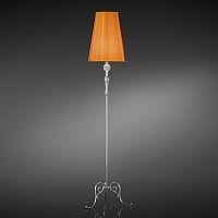 Торшер Italamp 341/C trasparente/raso-arancione/C