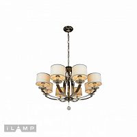Подвесная люстра iLamp 88189/8 CR