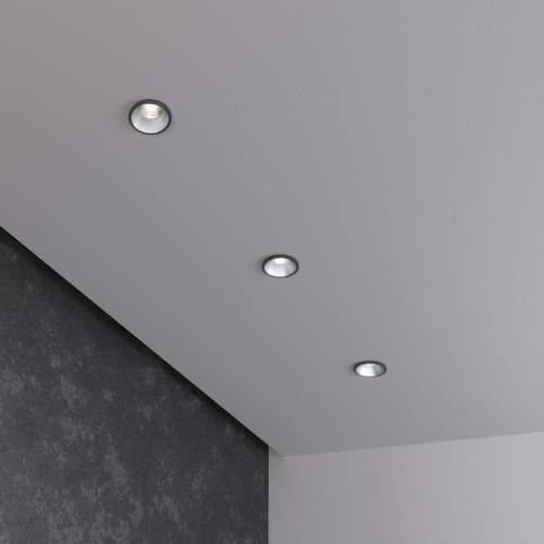 Встраиваемый светильник Elektrostandard 15269/LED 3W SN/BK сатин/никель / черный фото 4