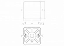 Светодиодная панель Donolux DL20091SQ15W1W IP44