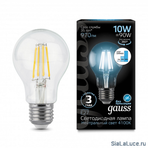 Светодиодная лампа Gauss 102802210-S