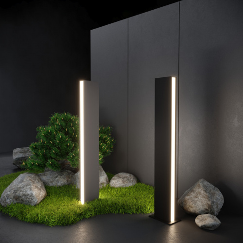 Садовый светильник Elektrostandard 1538 TECHNO LED чёрный фото 4