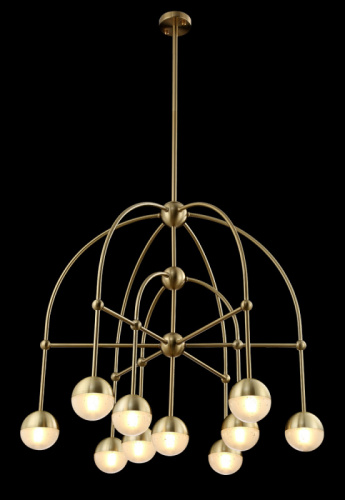 Люстра на штанге Crystal Lux TRUENA SP-PL6+3+1 BRONZE фото 5