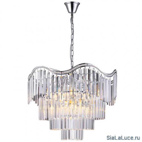 Каскадная люстра Natali Kovaltseva ANGEL 81429/8C CHROME