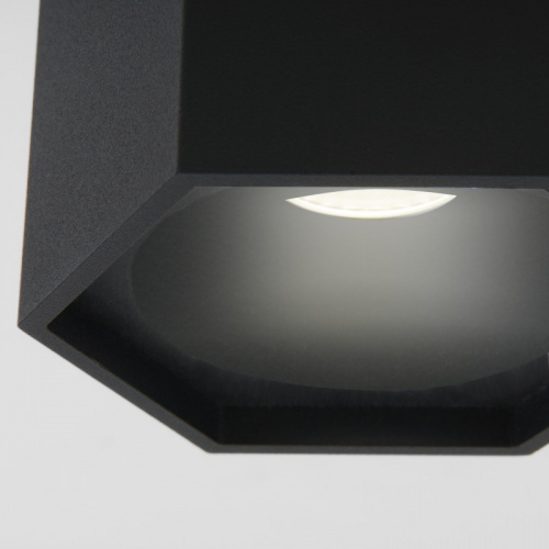 Накладной светильник Elektrostandard 25037/LED 7W 4200K черный матовый фото 3