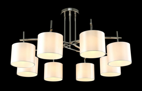 Люстра на штанге Crystal Lux SERGIO PL8 NICKEL фото 5
