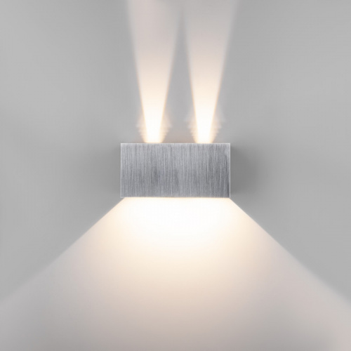 Светильник настенный Elektrostandard WINNER DOUBLE LED алюминий (35137/W) фото 4