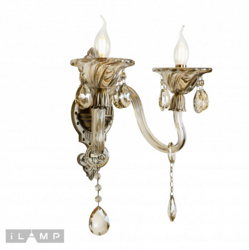 Бра iLamp 61082/2 BR фото 3