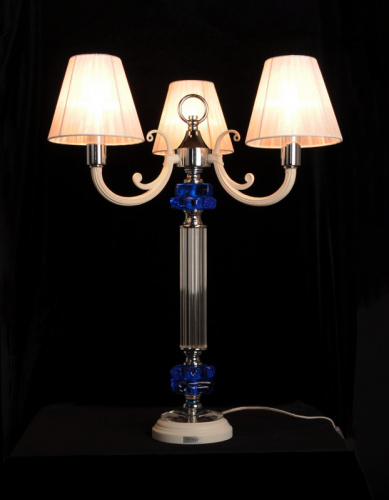 Настольная лампа Abrasax TL.7810-3 BLUE фото 6
