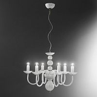 Подвесная люстра Italamp 281/6 bianco/NK