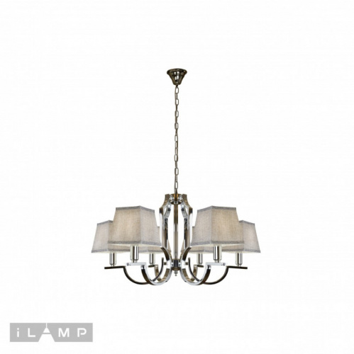 Подвесная люстра iLamp 6943-6 CR фото 3