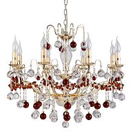 Подвесная люстра Crystal Lux FRUTA SP8 GOLD