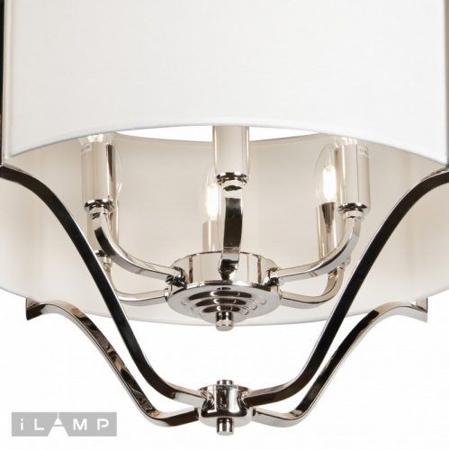 Подвесная люстра iLamp P2442-6 Nickel фото 5