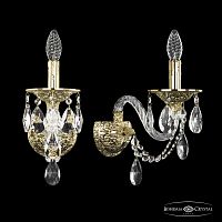 Бра Bohemia Ivele Crystal 16106B/1/165/XL G
