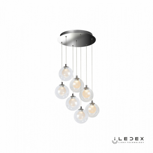 Подвесная люстра iLedex C4492-7R CR фото 3