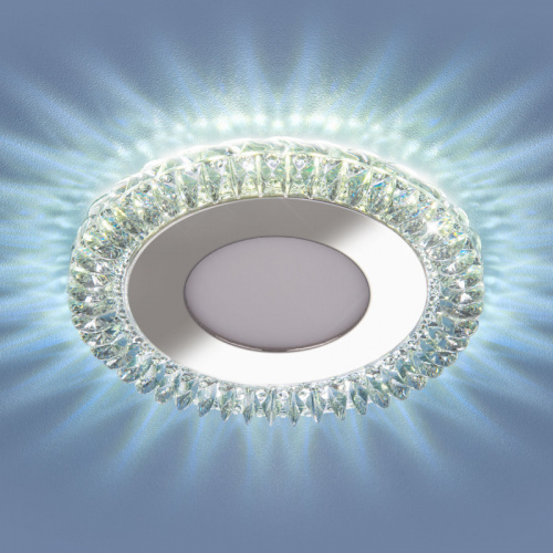 Встраиваемый светильник Elektrostandard 9908 LED 8W CL прозрачный