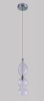 Подвесной светильник Crystal Lux IRIS SP1 B TRANSPARENT