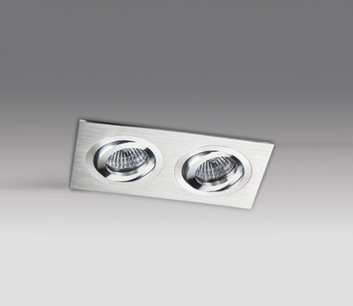 Встраиваемый светильник ITALLINE SAG203-4 SILVER/SILVER