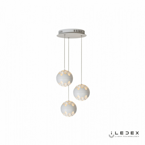 Подвесная люстра iLedex P1009-3 WH фото 3