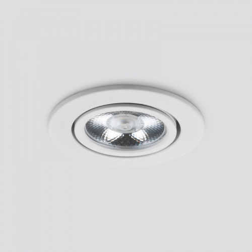 Встраиваемый светильник Elektrostandard 15272/LED 5W 4200K WH белый фото 5