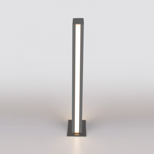Садовый светильник Elektrostandard 1538 TECHNO LED серый фото 3