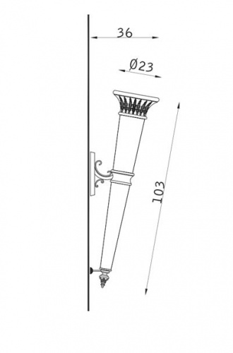 Бра Zonca 31083/106/PAS
