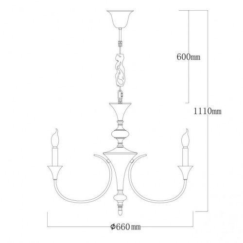 Подвесная люстра MW-Light 614013106 фото 13