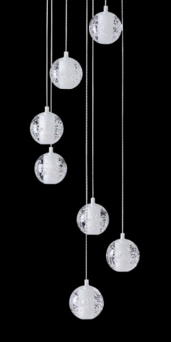 Каскадная люстра Crystal Lux GASPAR SP9 D300 WHITE фото 4