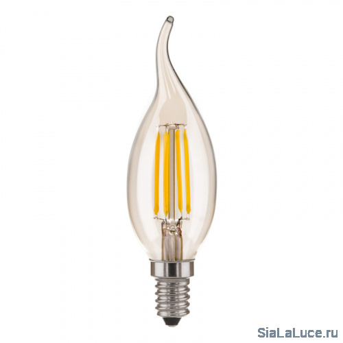 Светодиодная лампа Elektrostandard Свеча на ветру BL130 7W 4200K E14 (CW35 прозрачный)