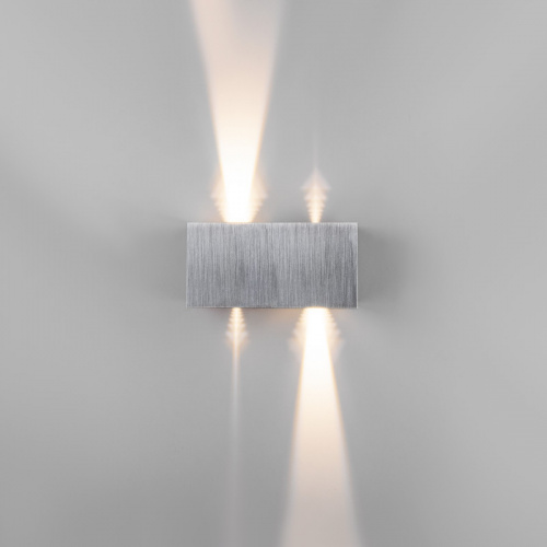 Светильник настенный Elektrostandard WINNER DOUBLE LED алюминий (35137/W) фото 7