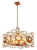 Подвесная люстра Crystal Lux CUENTO SP8 GOLD