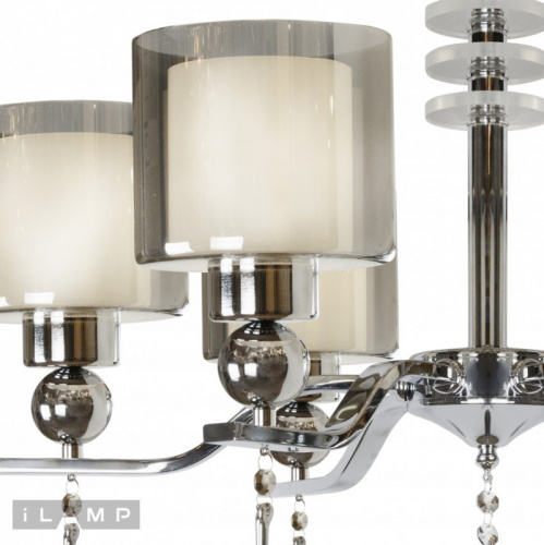 Подвесная люстра iLamp 70291-6 CR фото 4