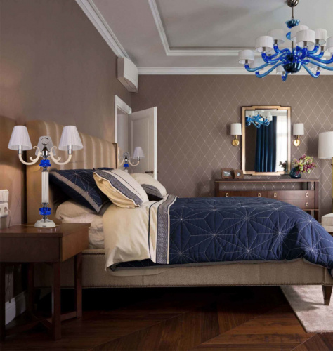 Настольная лампа Abrasax TL.7810-3 BLUE фото 7