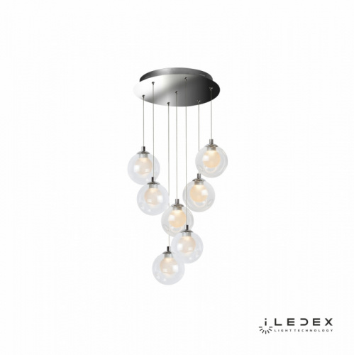 Подвесная люстра iLedex C4492-7R CR фото 4