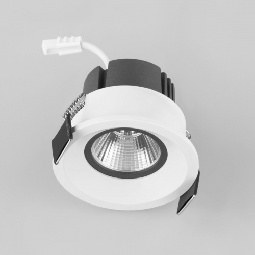 Встраиваемый светильник Elektrostandard 25024/LED 7W 4200K WH белый фото 3