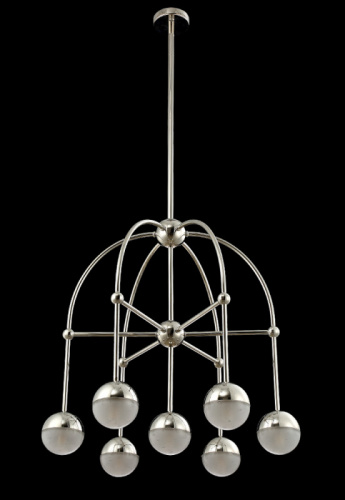 Люстра на штанге Crystal Lux TRUENA SP-PL6+1 NICKEL фото 4
