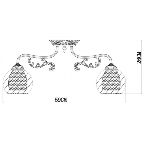 Накладная люстра ARTE Lamp A7062PL-5AB фото 4