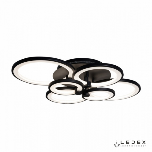 Накладная люстра iLedex A001/6 BK фото 3
