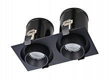 Встраиваемый светильник Donolux DL18621/02SQ Black Dim