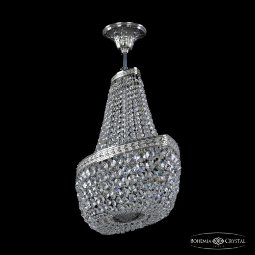 Люстра на штанге Bohemia Ivele Crystal 19113/H1/55IV Ni фото 3