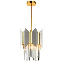 Подвесная люстра Natali Kovaltseva QUEEN 79006/1W BRASS SILVER