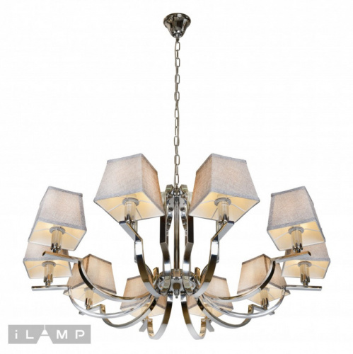 Подвесная люстра iLamp 6943-10 CR фото 3