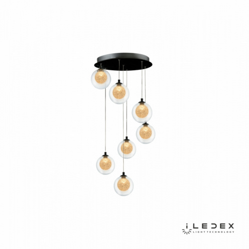 Подвесная люстра iLedex C4457-7R CR