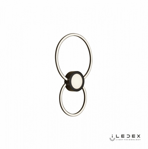 Бра iLedex X046324 24W 3000K BK