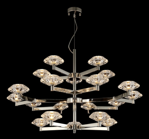 Подвесная люстра Crystal Lux REBECA SP5+10+5 NICKEL фото 5