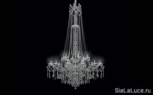 Подвесная люстра Masiero VE 987/15 DW HALF CUT GLASS